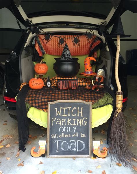 Trunk or treat witch ideas